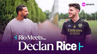 Rio Ferdinand Meets Declan Rice | Arteta's Influence, Exciting Young Squad, Ambitions, and more! 🔴⚪️
