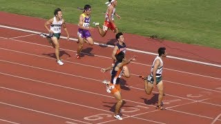 20170910 群馬県高校対抗陸上 男子1部200m 決勝