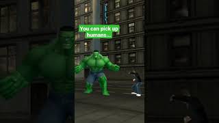 Hulk on PS2: Still the best Marvel game