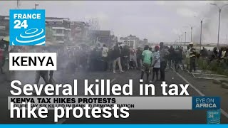 Several killed in Kenya as police clash with demonstrators at banned protest • FRANCE 24 English