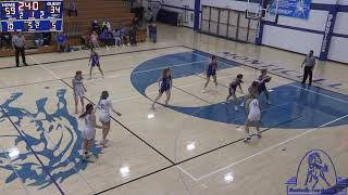 Monticello Girl's Varsity Basketball  vs Johnson Creek