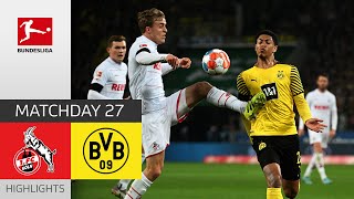 1. FC Köln - Borussia Dortmund 1-1 | Highlights | Matchday 27 – Bundesliga 2021/22