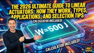 The 2026 Ultimate Guide to Linear Actuators: How They Work, Types, Applications, and Selection Tips