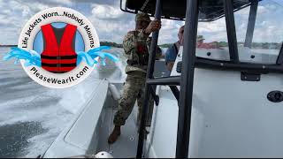 Toussaint says Life Jackets Worn Nobody Mourns