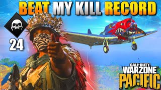 24 Kill Game With A Plane, It's BROKEN - Warzone Caldera High Kill Game