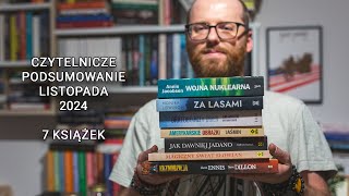 Czytelnicze podsumowanie listopada 2024. 7 przeczytanych książek