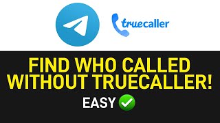 Download How to Find Caller Name Without any Truecaller Using Telegram [EASY] mp3