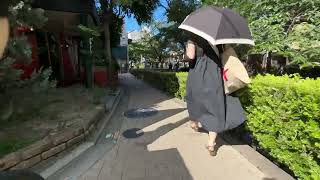 Kyoto Shijo narrow alley Bike Ride #nishikyo #kyoto #shijo #kyotowalk #biketour