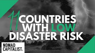 Low-Tax Countries with Low Natural Disaster Risk
