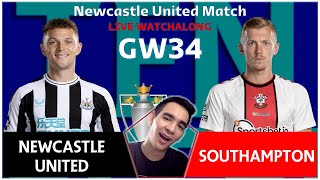 Newcastle United v. Southampton (2022-23) | Live Watchalong