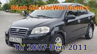 Đánh giá Xe Daewoo Gentra Cũ từ 2007 đến 2011