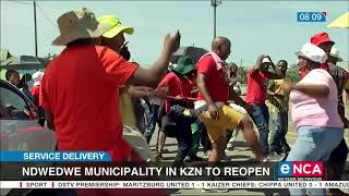 Ndwedwe municipality in KZN to reopen