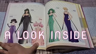 A Look Inside : Sailor Moon Eternal The Movie Visual Book