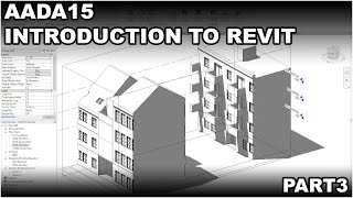 Revit for Beginners -  Full course - Part 3 (AADA15)