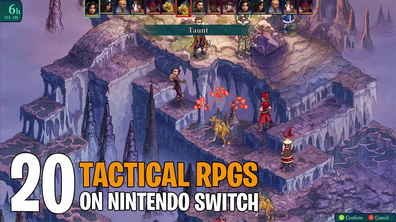 Top 20 Best Nintendo Switch Turn-Based Tactical RPGs 2023 Edition - YouTube