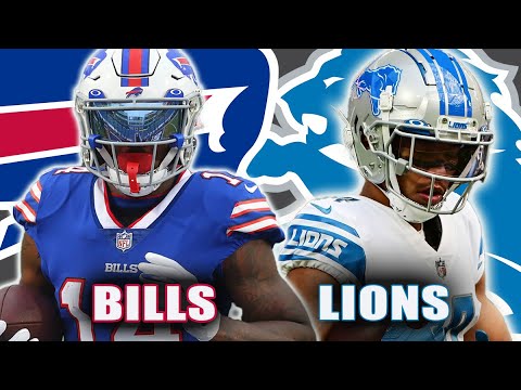 Buffalo Bills Vs Detroit Lions | Thursday Night Football | Week 12 2022 ...