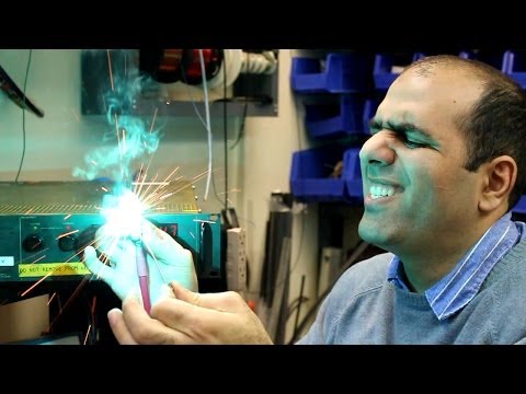 What happens to the electric current in a wire as voltage is increased?
