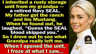 I Inherited a Rusty Storage Unit from My Grandpa — a Retired Navy SEAL. But When I Opened It...