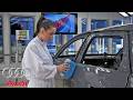 Audi A5 Avant & Sedan MHEV production in Germany - Hybrid car assembly