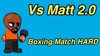 Friday Night Funkin’ Mod || WiiFunkin V.S Matt Mod 2.0 (Boxing Match) Song HARD