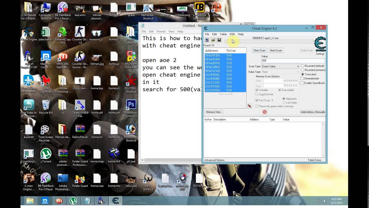 Cara Menggunakan Cheat Engine Di Pc Videosfecol