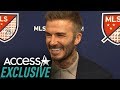 David Beckham Reacts to Wife Victoria's 'Slightly Embarrassing' '90s Throwback Video