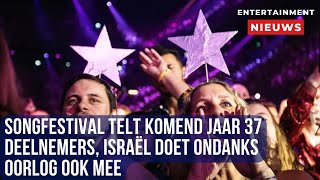 Eurovisie 2024: 37 deelnemers, verrassende comeback Israël ondanks oorlog!