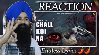 Reaction Chall Koi Na !! ( Guru Maan ) | Young-Ace | Latest New Punjabi Song 2024