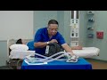 cae simequip transport ventilator stand alone overview and set up