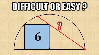 Find This Length X | Looks Easy?