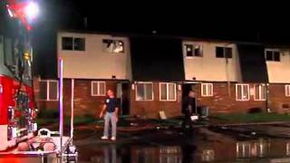 Elyria apartment complex fire