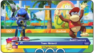 Mario & Sonic at the Rio 2016 Olympic Games (Wii U) - Rugby Level : MAX