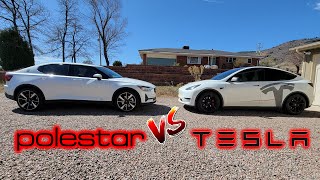 Polestar 2 vs Tesla Model Y. Our Experience