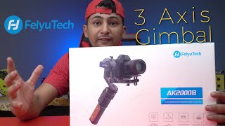 FEIYUTECH DSLR Camera Gimbal | AK2000C 3-Axis Control Gimbal | Model 2020