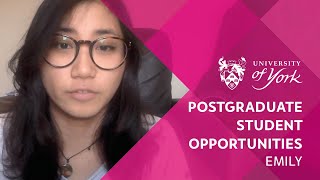 Postgraduate student opportunities