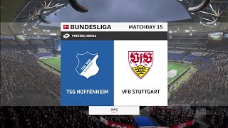 FIFA 23 | TSG Hoffenheim vs VFB Stuttgart - PreZero Arena | Gameplay