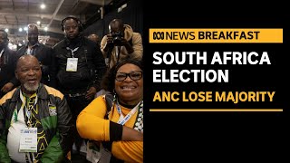 The party that ended apartheid in South Africa loses majority for first time in