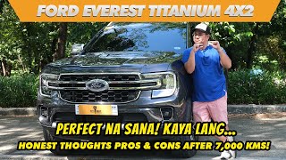 Almost Perfect! 2023 FORD EVEREST TITANIUM 4x2 Honest Review, Pros & Cons after 7Kms | TESTDRIVE PH