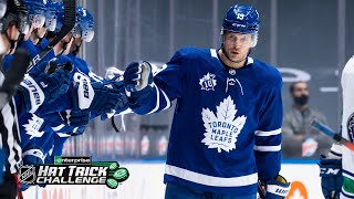 Spezza powers Leafs win with hat trick