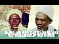 IBAṢEPỌ L'ARIN SHEIKH ADAM AL-ILORY ATI SHEIKH MURITHADOR ABDULSALAM (BABA NI MAHAD)