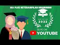 (🔴LIVE) WISUDA MA PLUS KHAIRUDDIN | ANGKATAN 2022