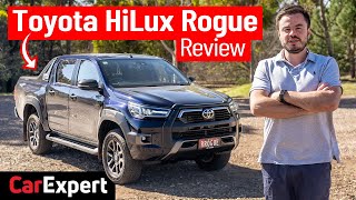 2021 Toyota HiLux Rogue review: The $70k ute with carpet in the tray