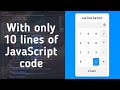 asmr Programming - minimal calculator - no talking