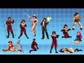 Mugen Athena Heidern All Animation And All Super Moves - Kof