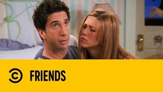 Rachel Attempts To Kiss Ross | Friends