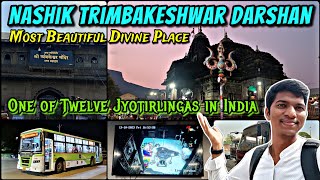 🛕NASHIK TRIMBAKESHWAR JYOTIRLINGA TEMPLE VLOG!!! One of 12 Jyotirlingas | Brahmagiri | Naveen Kumar