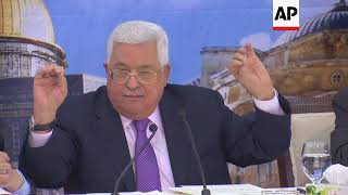 Abbas slams US aid plans for Gaza, calls administration \