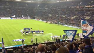 FC Schalke 04 2:0 Hamburger SV - Einsingen fürs Derby - 19.11.2017