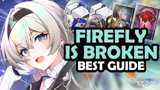 COMPLETE FIREFLY GUIDE! | Best Firefly Light Cones, Relics, Planars & Teams - Honkai: Star Rail