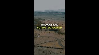 1/8 Acre And 50*100 Explained - Own Land In Kenya